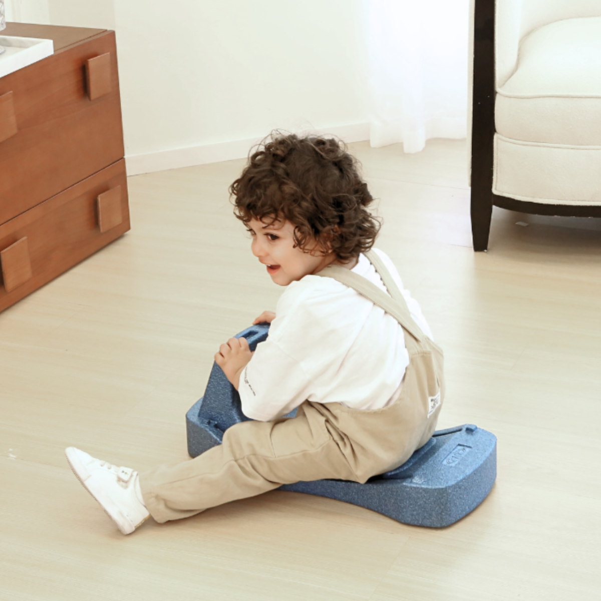 Poly Go Caminador Para Bebés Niños 4 En 1 Material Seguro_Azul - Imagen 5