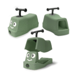 Poly Go Caminador Para Bebés Niños 4 En 1 Material Seguro_Verde