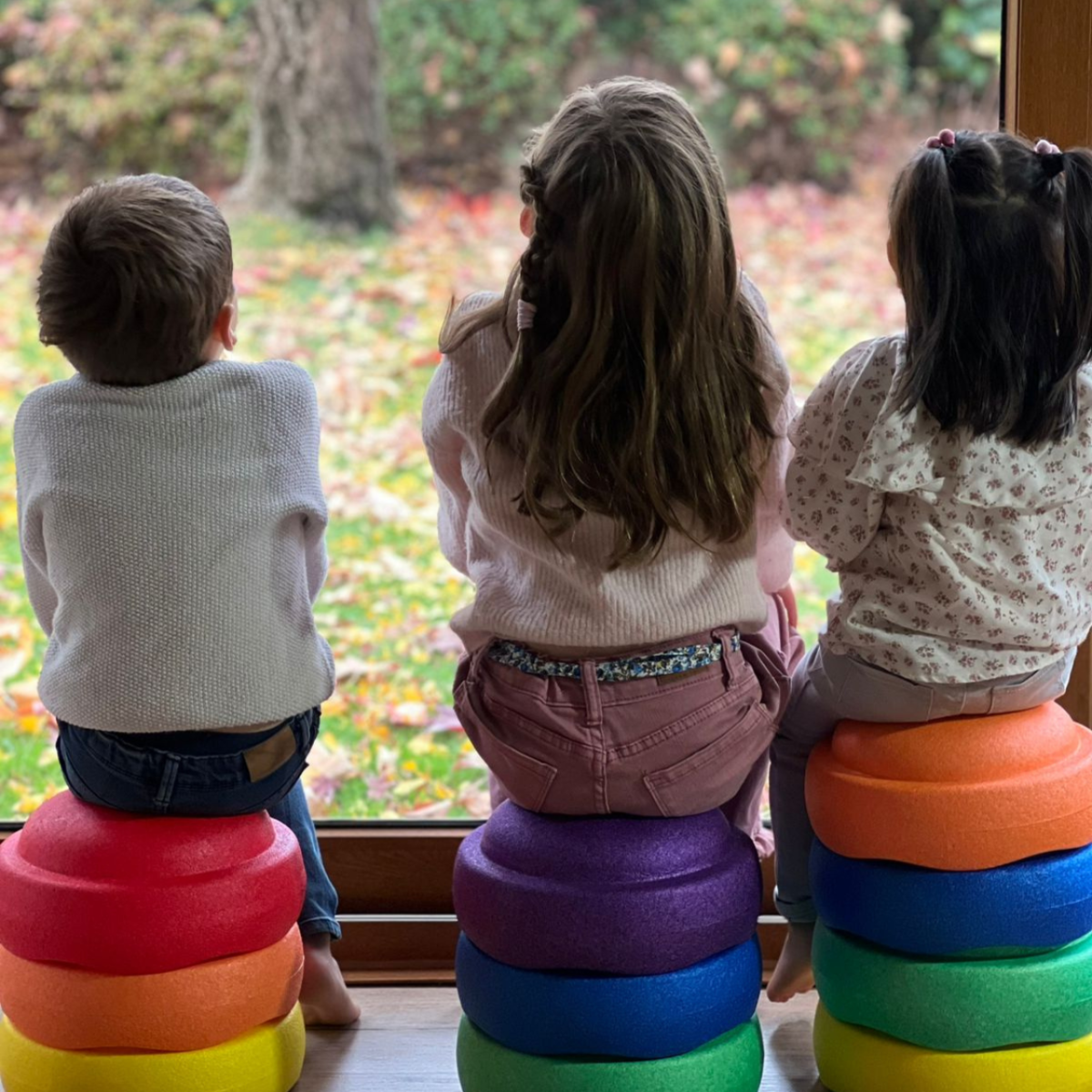 Poly Up Saltos Sensoriales Para Niños Juego 6 Piezas Material Seguro - Imagen 9